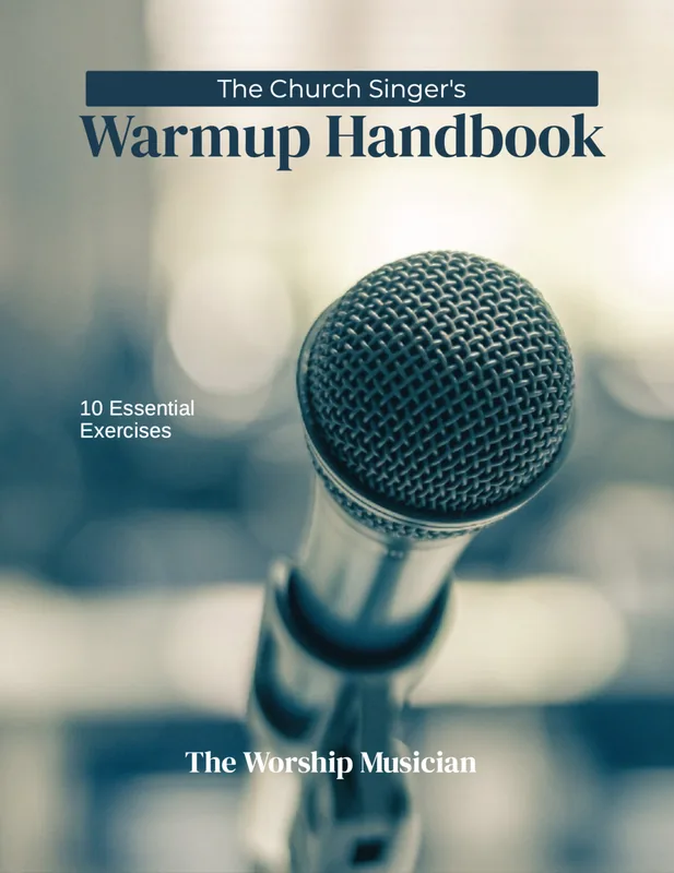 The Church Singer's Warmup Handbook cover